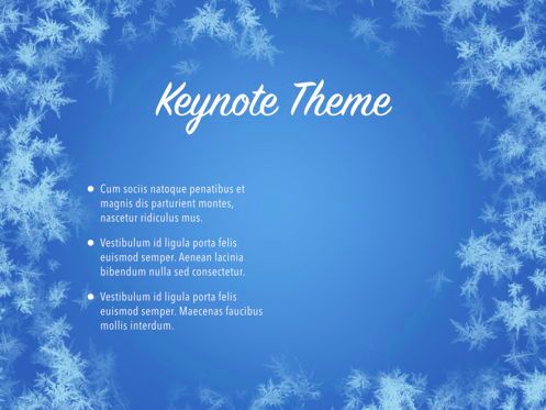 Hello Winter Keynote Template, Diapositive 32, 05700, Modèles de présentations — PoweredTemplate.com