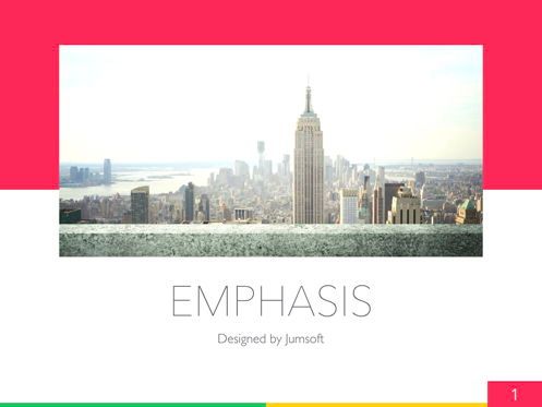 Emphasis Keynote Template, Slide 2, 05702, Presentation Templates — PoweredTemplate.com