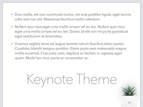 Fresh and Delicate Keynote Template, Diapositive 11, 05705, Modèles de présentations — PoweredTemplate.com