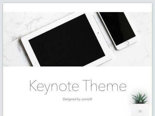 Fresh and Delicate Keynote Template, Diapositive 13, 05705, Modèles de présentations — PoweredTemplate.com