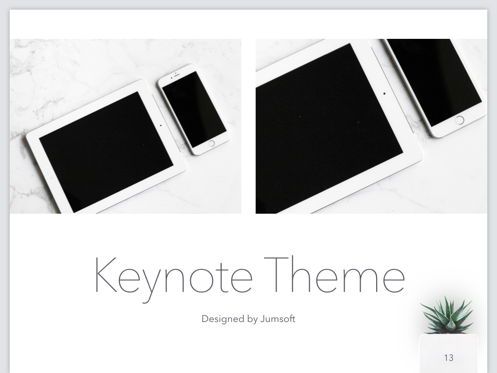 Fresh and Delicate Keynote Template, Diapositive 14, 05705, Modèles de présentations — PoweredTemplate.com
