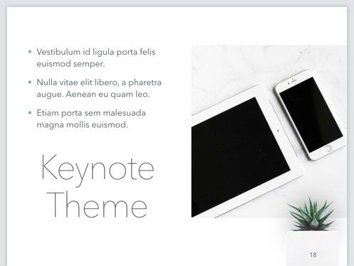 Fresh and Delicate Keynote Template, Slide 19, 05705, Presentation Templates — PoweredTemplate.com