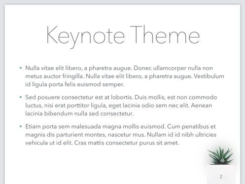 Fresh and Delicate Keynote Template, 幻灯片 3, 05705, 演示模板 — PoweredTemplate.com