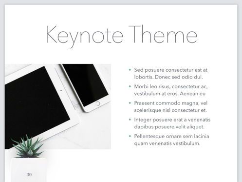 Fresh and Delicate Keynote Template, Diapositiva 31, 05705, Plantillas de presentación — PoweredTemplate.com