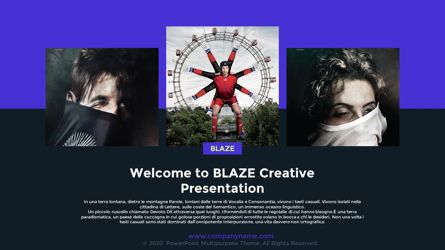Blaze Company Presentation, Folie 16, 05711, Präsentationsvorlagen — PoweredTemplate.com