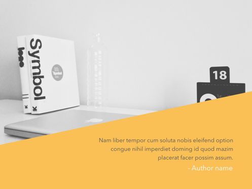 Orange Touch Keynote Template, Slide 6, 05715, Presentation Templates — PoweredTemplate.com