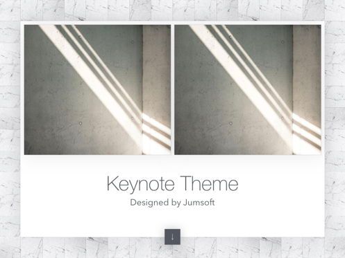 Marmoreal Keynote Template, Diapositive 14, 05728, Modèles de présentations — PoweredTemplate.com