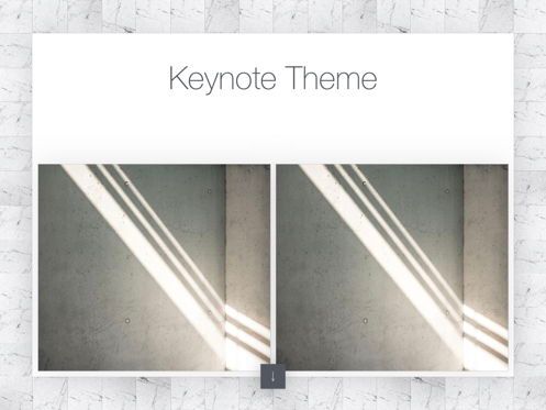 Marmoreal Keynote Template, Diapositive 16, 05728, Modèles de présentations — PoweredTemplate.com
