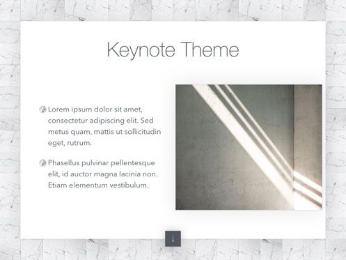 Marmoreal Keynote Template, Diapositive 30, 05728, Modèles de présentations — PoweredTemplate.com