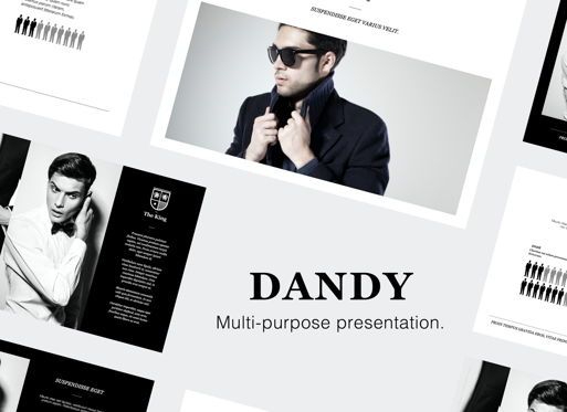 Dandy Keynote Presentation Template, Apple基調講演テンプレート, 05739, プレゼンテーションテンプレート — PoweredTemplate.com