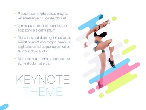 Flowing Colors Keynote Template, Diapositive 19, 05742, Modèles de présentations — PoweredTemplate.com