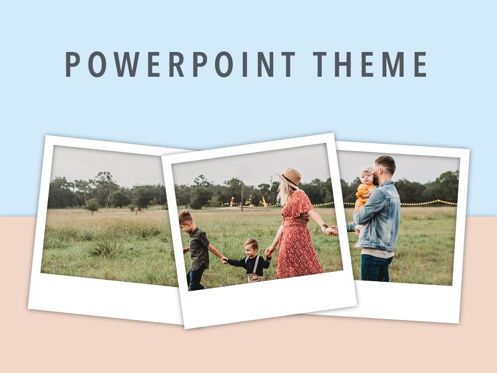 Family Album PowerPoint Template, 슬라이드 15, 05744, 프레젠테이션 템플릿 — PoweredTemplate.com