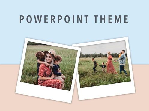 Family Album PowerPoint Template, Dia 16, 05744, Presentatie Templates — PoweredTemplate.com