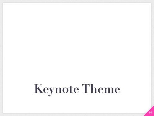 Extremely Pink Keynote Template, Diapositive 11, 05749, Modèles de présentations — PoweredTemplate.com