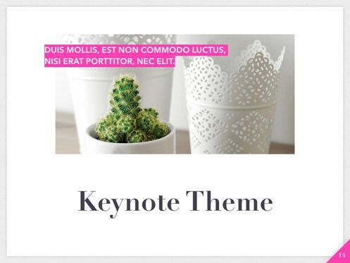 Extremely Pink Keynote Template, Diapositive 15, 05749, Modèles de présentations — PoweredTemplate.com