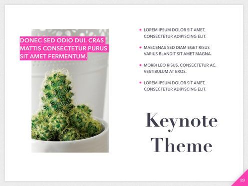 Extremely Pink Keynote Template, Slide 20, 05749, Presentation Templates — PoweredTemplate.com