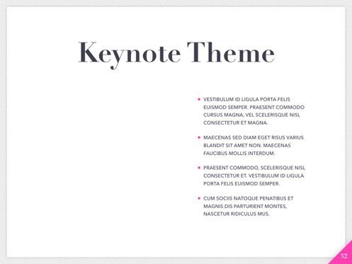 Extremely Pink Keynote Template, Diapositive 33, 05749, Modèles de présentations — PoweredTemplate.com