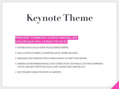 Extremely Pink Keynote Template, Slide 4, 05749, Presentation Templates — PoweredTemplate.com