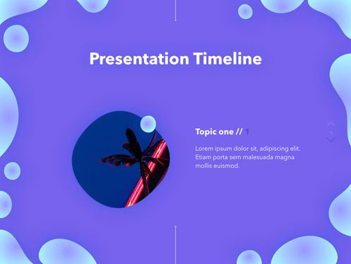 Neon Aspect Keynote Template, Slide 6, 05751, Presentation Templates — PoweredTemplate.com