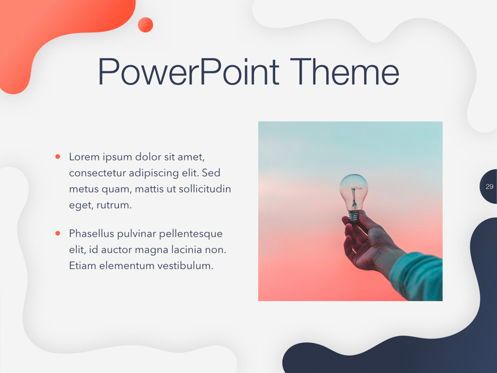 Idea Splash PowerPoint Template, Diapositiva 30, 05759, Plantillas de presentación — PoweredTemplate.com