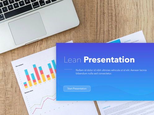 Lean Focus Keynote Template, Slide 2, 05771, Presentation Templates — PoweredTemplate.com