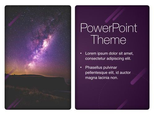 Planetarium PowerPoint Template, Diapositive 18, 05776, Modèles de présentations — PoweredTemplate.com