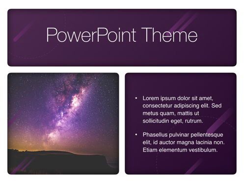 Planetarium PowerPoint Template, Slide 31, 05776, Presentation Templates — PoweredTemplate.com