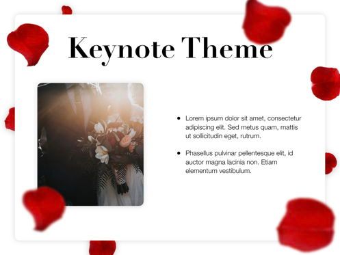 Rose Rain Keynote Template, Slide 31, 05778, Presentation Templates — PoweredTemplate.com