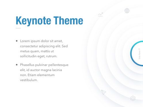 Revolving Bodies Keynote Template, Slide 32, 05787, Modelli Presentazione — PoweredTemplate.com