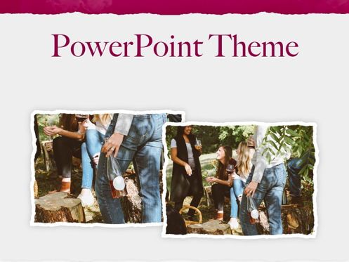 Red Wine PowerPoint Template, Slide 16, 05788, Presentation Templates — PoweredTemplate.com