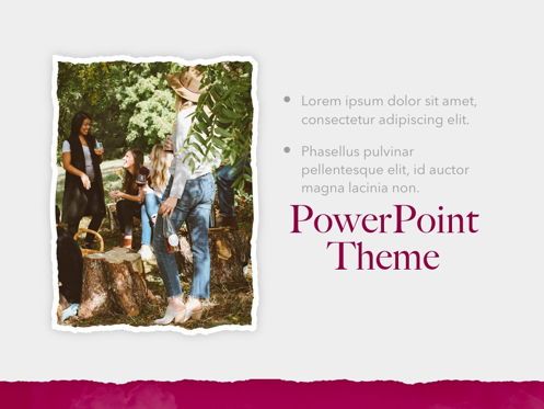 Red Wine PowerPoint Template, Diapositiva 20, 05788, Plantillas de presentación — PoweredTemplate.com