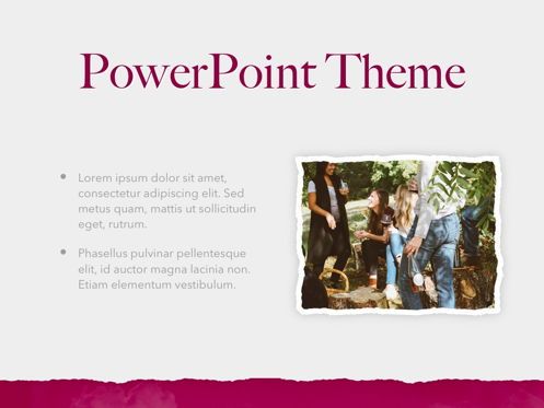 Red Wine PowerPoint Template, Dia 30, 05788, Presentatie Templates — PoweredTemplate.com