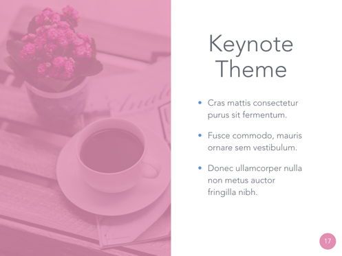 Pastel Home Keynote Template, Diapositive 18, 05791, Modèles de présentations — PoweredTemplate.com