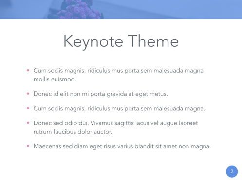 Pastel Home Keynote Template, Diapositive 3, 05791, Modèles de présentations — PoweredTemplate.com