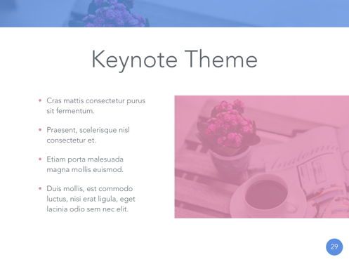 Pastel Home Keynote Template, Slide 30, 05791, Presentation Templates — PoweredTemplate.com