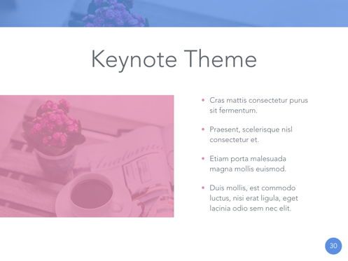 Pastel Home Keynote Template, Diapositive 31, 05791, Modèles de présentations — PoweredTemplate.com
