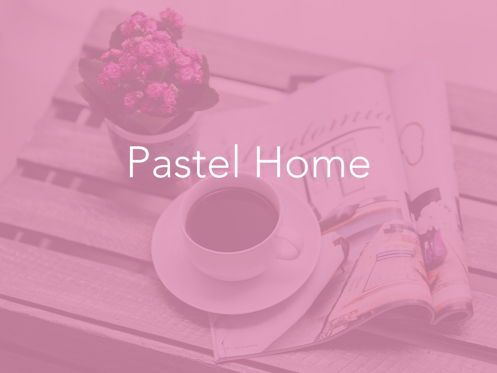 Pastel Home Keynote Template, Deslizar 9, 05791, Modelos de Apresentação — PoweredTemplate.com