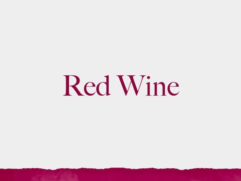 Red Wine Keynote Template, Slide 10, 05797, Modelli Presentazione — PoweredTemplate.com