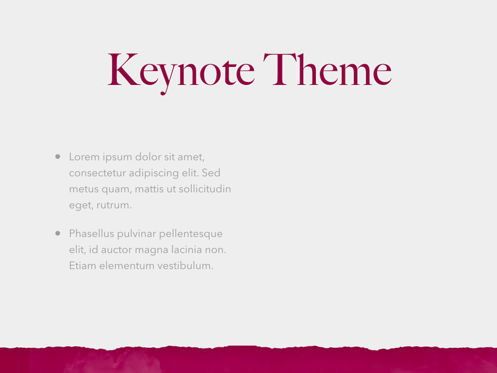 Red Wine Keynote Template, Deslizar 32, 05797, Modelos de Apresentação — PoweredTemplate.com