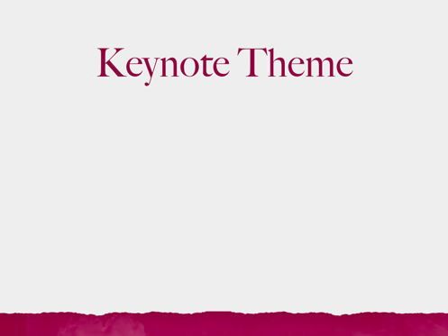 Red Wine Keynote Template, スライド 9, 05797, プレゼンテーションテンプレート — PoweredTemplate.com