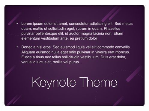 Planetarium Keynote Template, Slide 11, 05805, Presentation Templates — PoweredTemplate.com