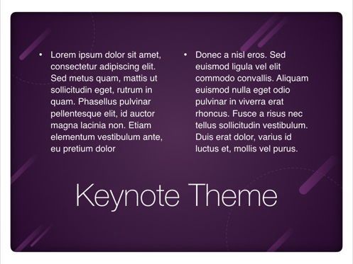 Planetarium Keynote Template, Slide 12, 05805, Presentation Templates — PoweredTemplate.com