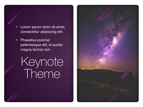 Planetarium Keynote Template, Slide 19, 05805, Presentation Templates — PoweredTemplate.com