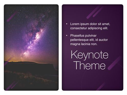 Planetarium Keynote Template, Slide 20, 05805, Presentation Templates — PoweredTemplate.com