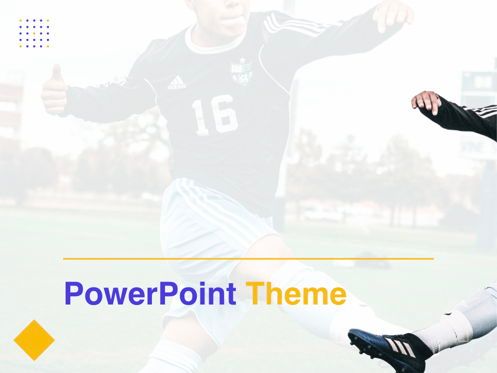 Soccer PowerPoint Template, Slide 10, 05809, Presentation Templates — PoweredTemplate.com
