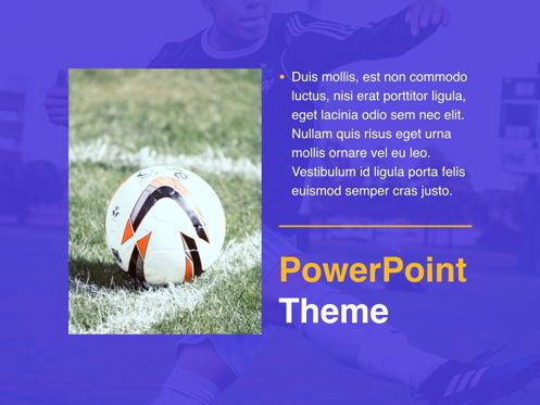 Soccer PowerPoint Template, スライド 20, 05809, プレゼンテーションテンプレート — PoweredTemplate.com