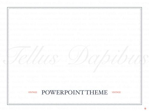 Vintage Album PowerPoint Template, Diapositive 10, 05810, Modèles de présentations — PoweredTemplate.com