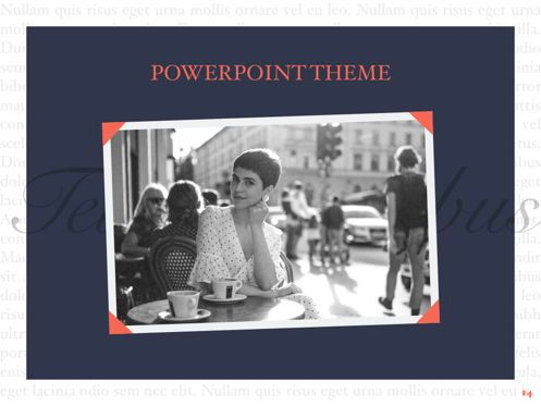 Vintage Album PowerPoint Template, 슬라이드 15, 05810, 프레젠테이션 템플릿 — PoweredTemplate.com
