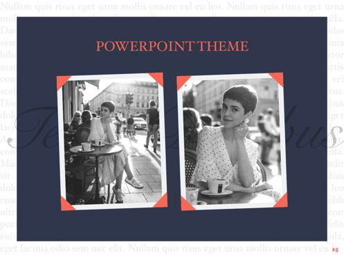 Vintage Album PowerPoint Template, Deslizar 16, 05810, Modelos de Apresentação — PoweredTemplate.com