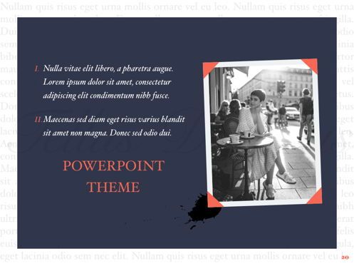 Vintage Album PowerPoint Template, Diapositive 21, 05810, Modèles de présentations — PoweredTemplate.com